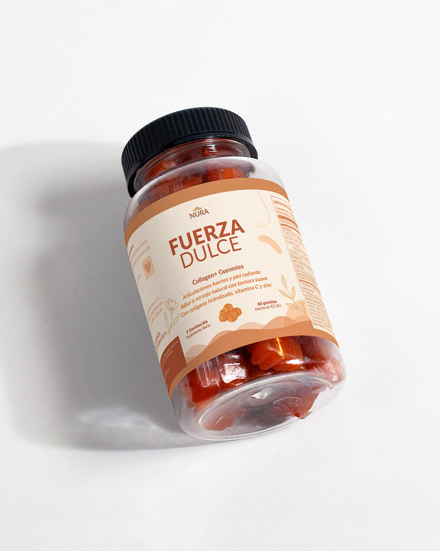 Repara Tu Cuerpo en 30 Días Con Gomitas de Colágeno | Nura Fuerza Dulce