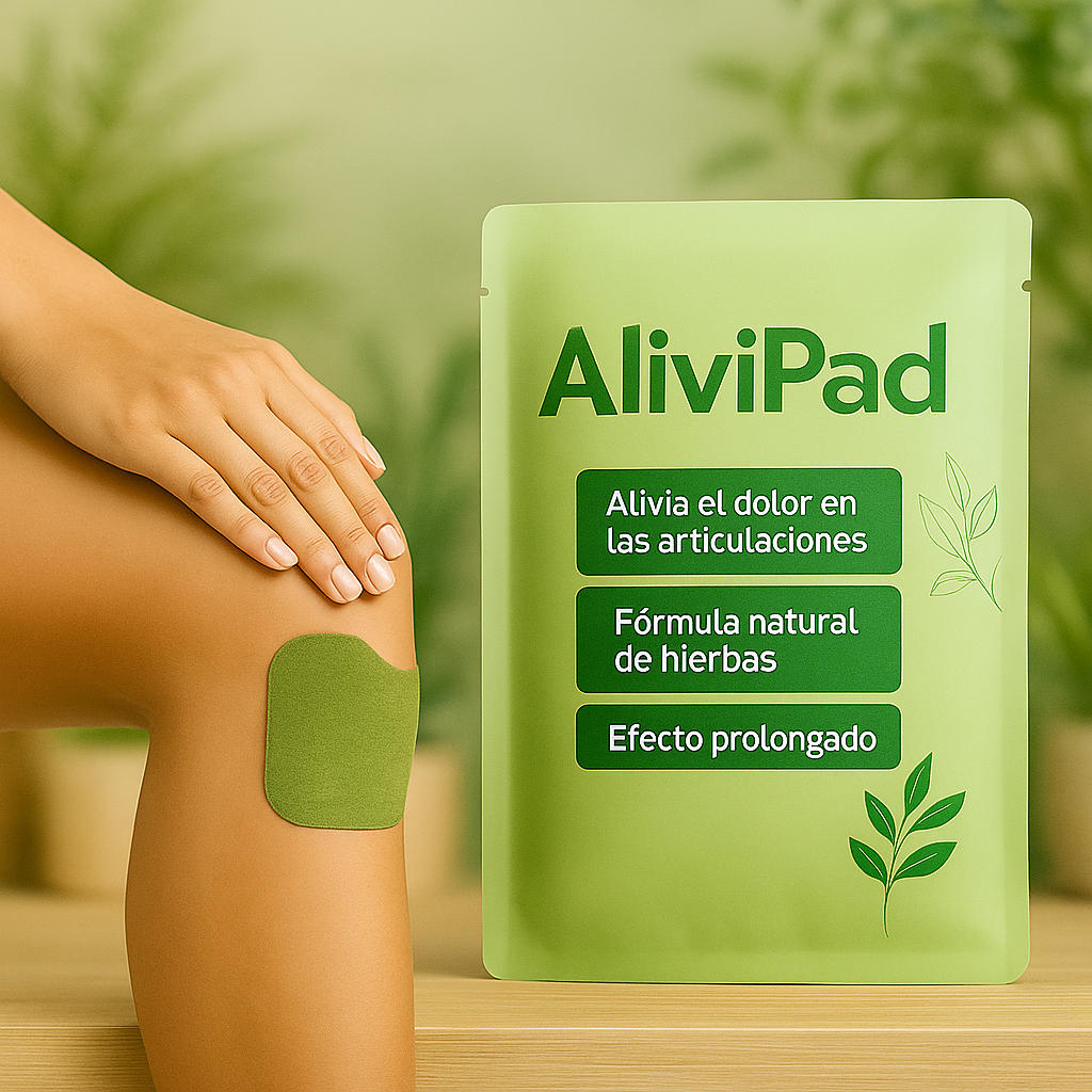 AliviPad – Parche natural para el dolor articular