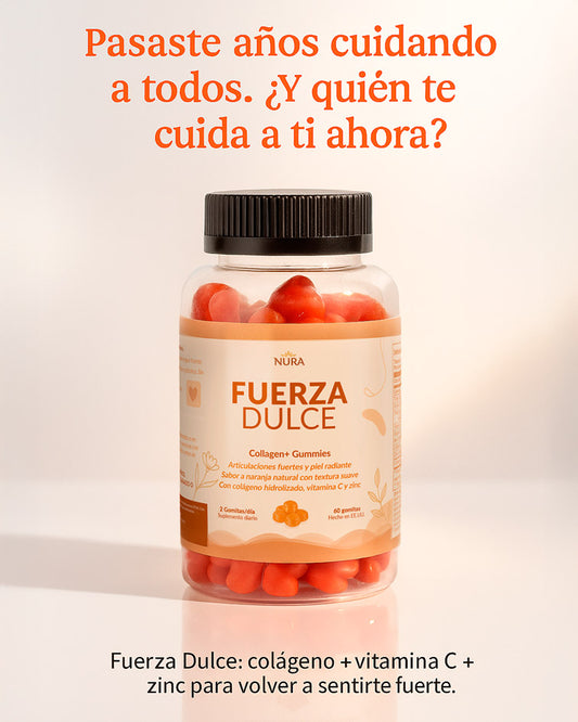 Repara Tu Cuerpo en 30 Días Con Gomitas de Colágeno | Nura Fuerza Dulce