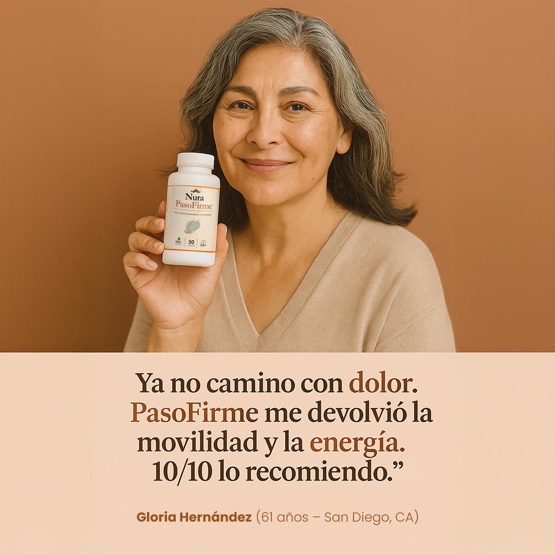 Nura PasoFirme – Alivio real para el dolor de pies que no te deja vivir
