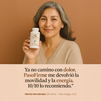 Nura PasoFirme – Alivio real para el dolor de pies que no te deja vivir